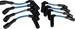 Click here for more information about Granatelli Motor Sports 28-1629S - Granatelli Motor Sports GM High Performance Coil Near Plug Wire Sets