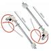 AutoLoc PW5500 - AutoLoc Flat-Glass Power Window Conversion Kits