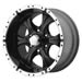 Helo 7917955312AA - Helo Series HE791 Black Wheels