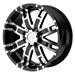 Helo 83578068300 - Helo Series HE835 Black Wheels