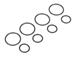 Holley 508-19 - Holley Fuel Injector O-Ring Seals