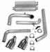 Hooker Headers 16825HKR - Hooker Super Competition Cat-Back Exhaust Systems