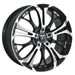 Hi Performance Designs 2017703740BK - Hi-Performance Designs Spinout Iridium Black Wheels