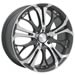 Hi Performance Designs 2018750140GM - Hi-Performance Designs Spinout Gray Wheels