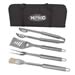 Genuine Hotrod Hardware HRH-BBQ4 - Genuine Hotrod Hardware® Stainless Steel Barbecue Sets