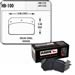 Hawk Performance HB100J-480 - Hawk Performance DR 97 Racing Brake Pads
