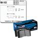 Click here for more information about Hawk Performance HB103F-590 - Hawk Performance HPS Brake Pads