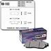 Hawk Performance HB103F-590 - Hawk Performance HPS Brake Pads