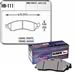 Hawk Performance HB111F-610 - Hawk Performance HPS Brake Pads