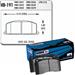 Click here for more information about Hawk Performance HB191F-590 - Hawk Performance HPS Brake Pads