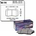 Hawk Performance HB194F-570 - Hawk Performance HPS Brake Pads