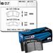 Hawk Performance HB217F-681 - Hawk Performance HPS Brake Pads