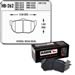 Click here for more information about Hawk Performance HB262E-540 - Hawk Performance Blue 9012 Racing Brake Pads