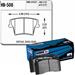 Click here for more information about Hawk Performance HB508F-675 - Hawk Performance HPS Brake Pads