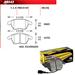 Hawk Performance HB543Z-760 - Hawk Performance Ceramic Brake Pads