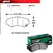 Click here for more information about Hawk Performance HB569Y-650 - Hawk Performance LTS Brake Pads
