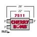 Cherry Bomb 7511 - Cherry Bomb Elite Mufflers
