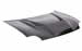 JSP Automotive CFH032 - JSP Carbon Fiber Hoods