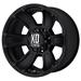 KMC XD 79679080712N - KMC XD796 Revolver Matte Black Wheels