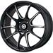 Click here for more information about Konig IL56100385 - Konig Illusion Gloss Black Wheels with Machined Spokes