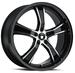 Click here for more information about Konig AS88511355 - Konig Airstrike Gloss Black Wheels with Machined Face