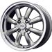 Konig RW7510020S - Konig Rewind Silver Wheels with Machined Lip