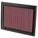 Click here for more information about K&amp;N 33-2409 - K&amp;N Washable Lifetime Performance Air Filters