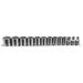 K-Tool International 22501 - K Tool 13-Piece SAE 12-Point Socket Sets
