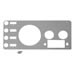 Kentrol 30412 - Kentrol Stainless Steel Dash Overlays