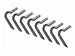 Click here for more information about Lund Industries 300000 - Lund Industries EZ Bracket Custom Fit Mounting Brackets