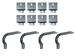 Click here for more information about Lund Industries 300026 - Lund Industries EZ Bracket Custom Fit Mounting Brackets