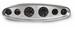 Lokar BDI-9107 - Lokar Billet Aluminum Oval Gauge Panel Dash Inserts