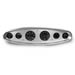 Lokar BDI-9107 - Lokar Billet Aluminum Oval Gauge Panel Dash Inserts