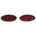 Lokar TL1911 - Lokar Billet Oval LED Taillights