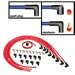 Mallory Ignition 937 - Mallory Pro Sidewinder Spark Plug Wire Sets
