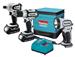 Makita MPLCT300W - Makita 18 V Compact Lithium-Ion Cordless 3-Piece Combo Kits