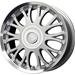 MB Wheels 428-6715SM38 - MB Wheels Sprite Silver Machined Wheels