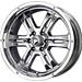 MB Wheels 168GU6612725C - MB Wheels Gunner 6 Chrome Wheels