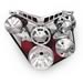 March Performance Chevy Pro-Track Serpentine Pulley Kits