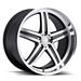Click here for more information about Mandrus Wheel 2010MAH255112B66 - Mandrus Mannheim Gunmetal Wheels with Mirror Face and Lip
