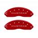MGP Caliper Covers 10198SM50RD - MGP Caliper Covers