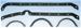 Milodon 40100 - Milodon Crushproof Premium Pan Gaskets