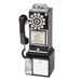 Genuine Hotrod Hardware CR56-BK - Genuine Hotrod Hardware® Crosley Replica Pay Phones