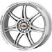 Click here for more information about MoMo Italy RP65551438S - MOMO Rpm Silver Wheels with Machined Lip