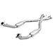 Click here for more information about MagnaFlow 93335 - MagnaFlow Tru-X Stainless Steel Crossover Pipes