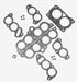Mr. Gasket 145 - Mr. Gasket Intake Gasket Sets