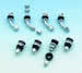 Mr. Gasket 1957 - Mr. Gasket Chrome Tire Valves