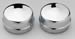 Mr. Gasket 2486 - Mr. Gasket Chrome Dust Caps