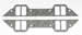 Mr. Gasket 301 - Mr. Gasket Standard Intake Gasket Sets