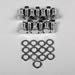Mr. Gasket 5012 - Mr. Gasket Chrome Transmission Pan Bolts
